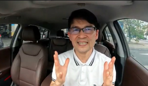 Luis Hatada discutindo a regulamentação dos motoristas de aplicativo e a importância do MEI para a categoria, em vídeo sobre projetos de lei PLP 12/2024 e PL 536/2024.