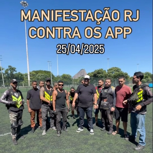 Motoristas e entregadores convocam manifestação histórica.